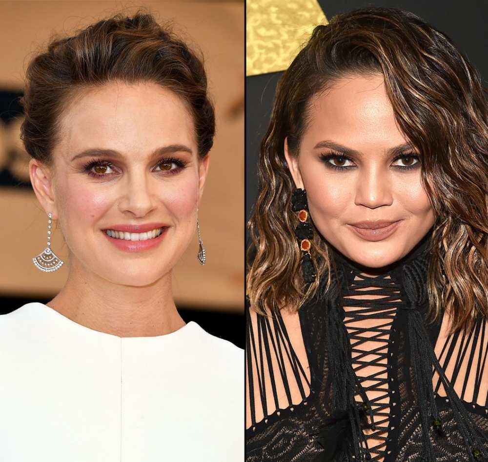 Natalie Portman and Chrissy Teigen