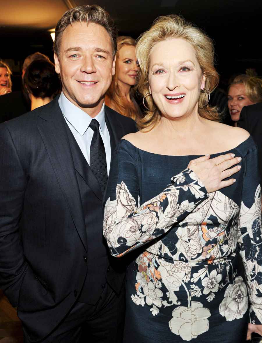 Russell Crowe, Nicole Kidman and Meryl Streep