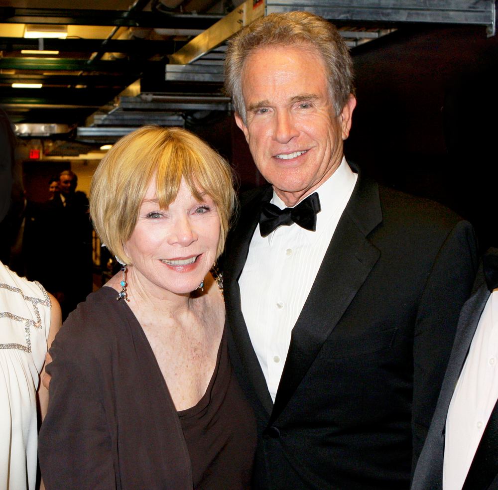 Shirley MacLaine and Warren Beatty