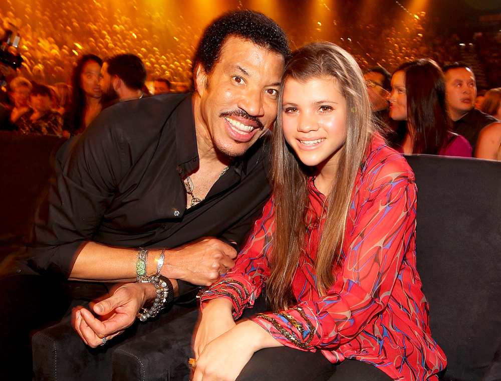 Lionel Richie and Sofia Richie