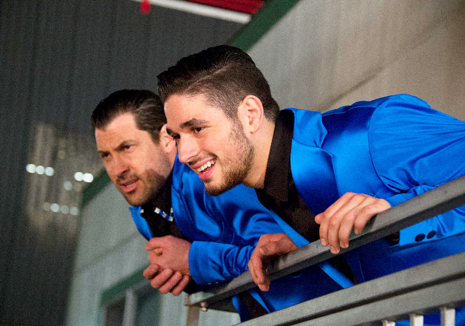 Maksim Chmerkovskiy and Alan Bersten