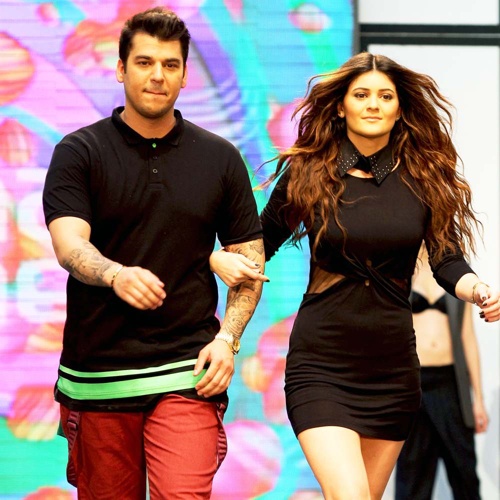 Rob Kardashian and Kylie Jenner