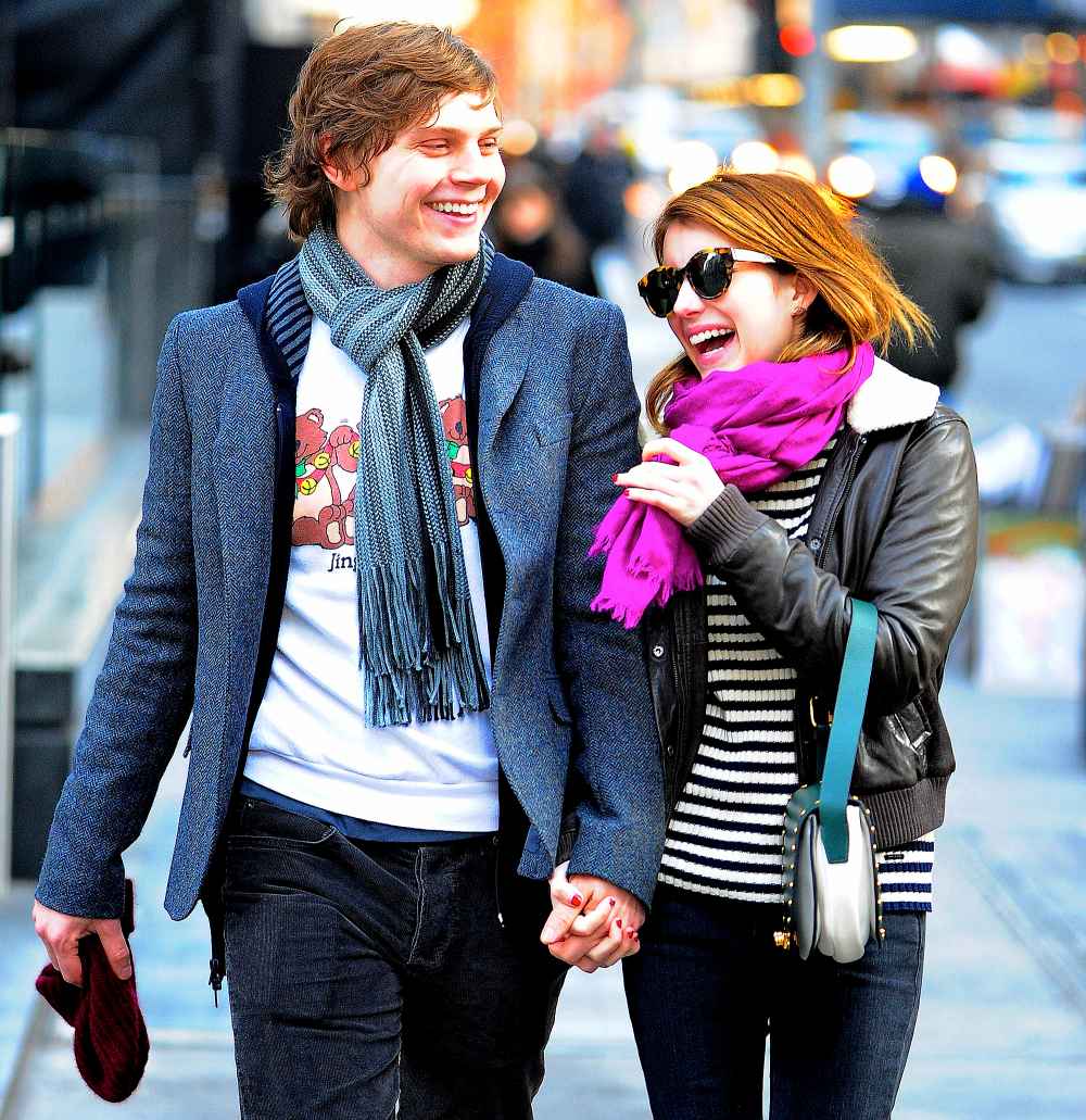 Emma Roberts and Evan Peters