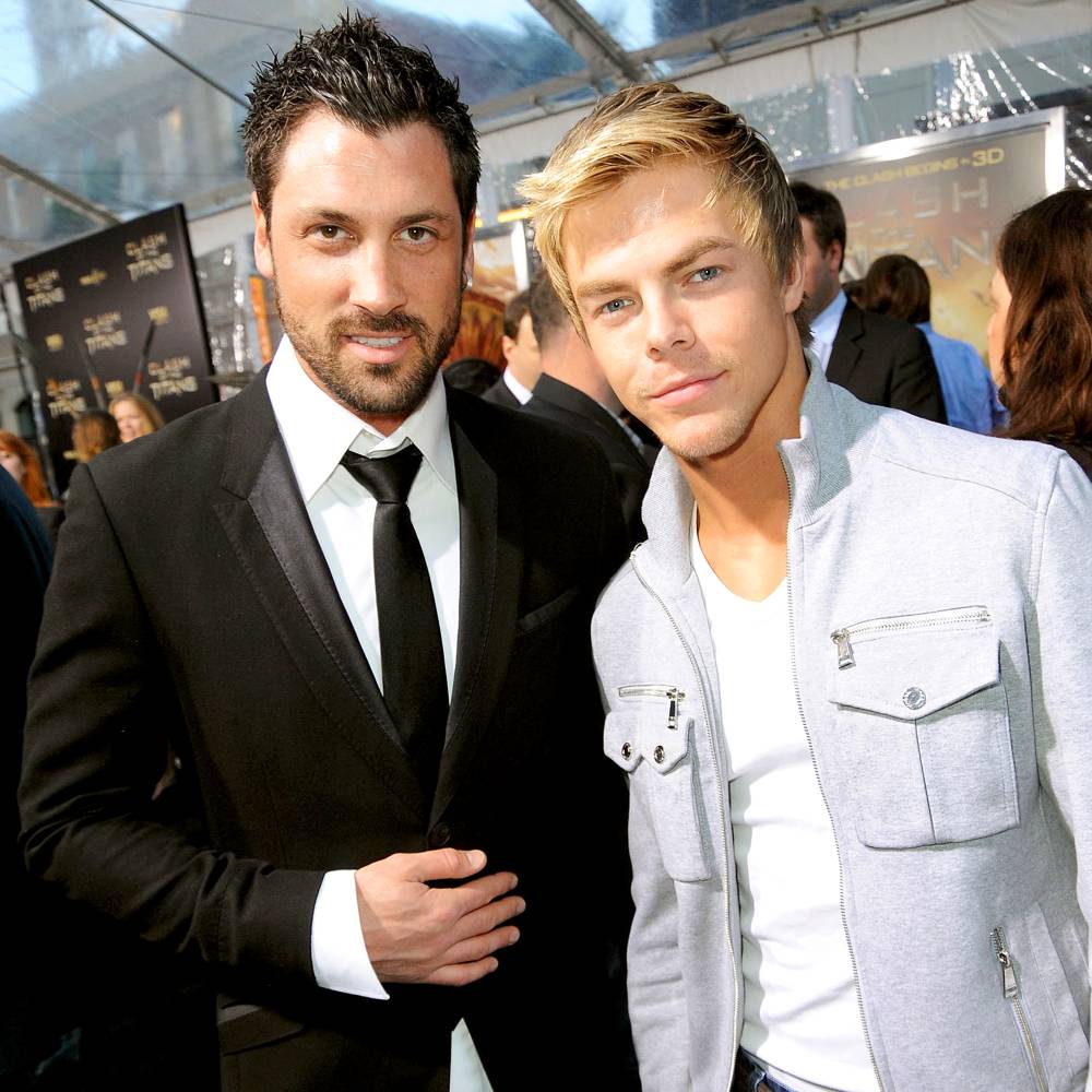 Maksim Chmerkovskiy and Derek Hough