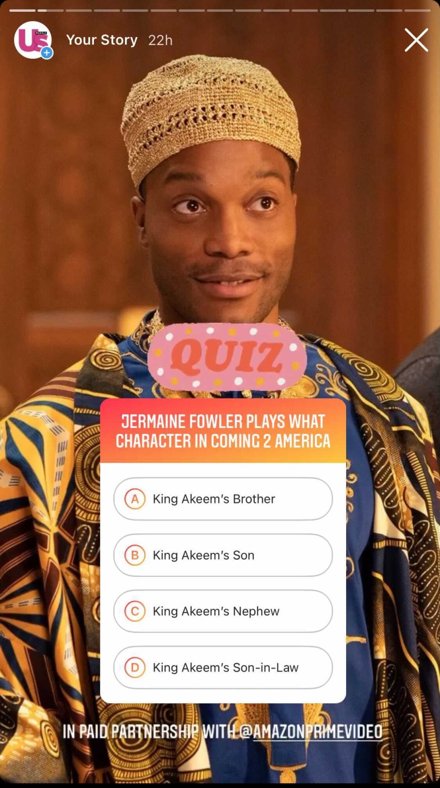 Coming 2 America: Quiz 2