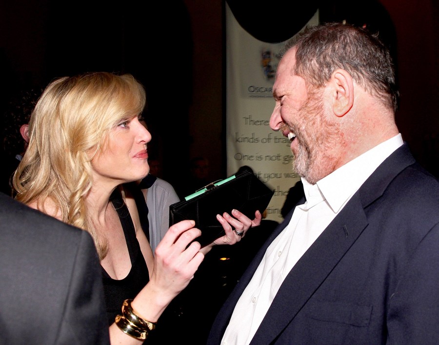 Kate Winslet and Harvey Weinstein