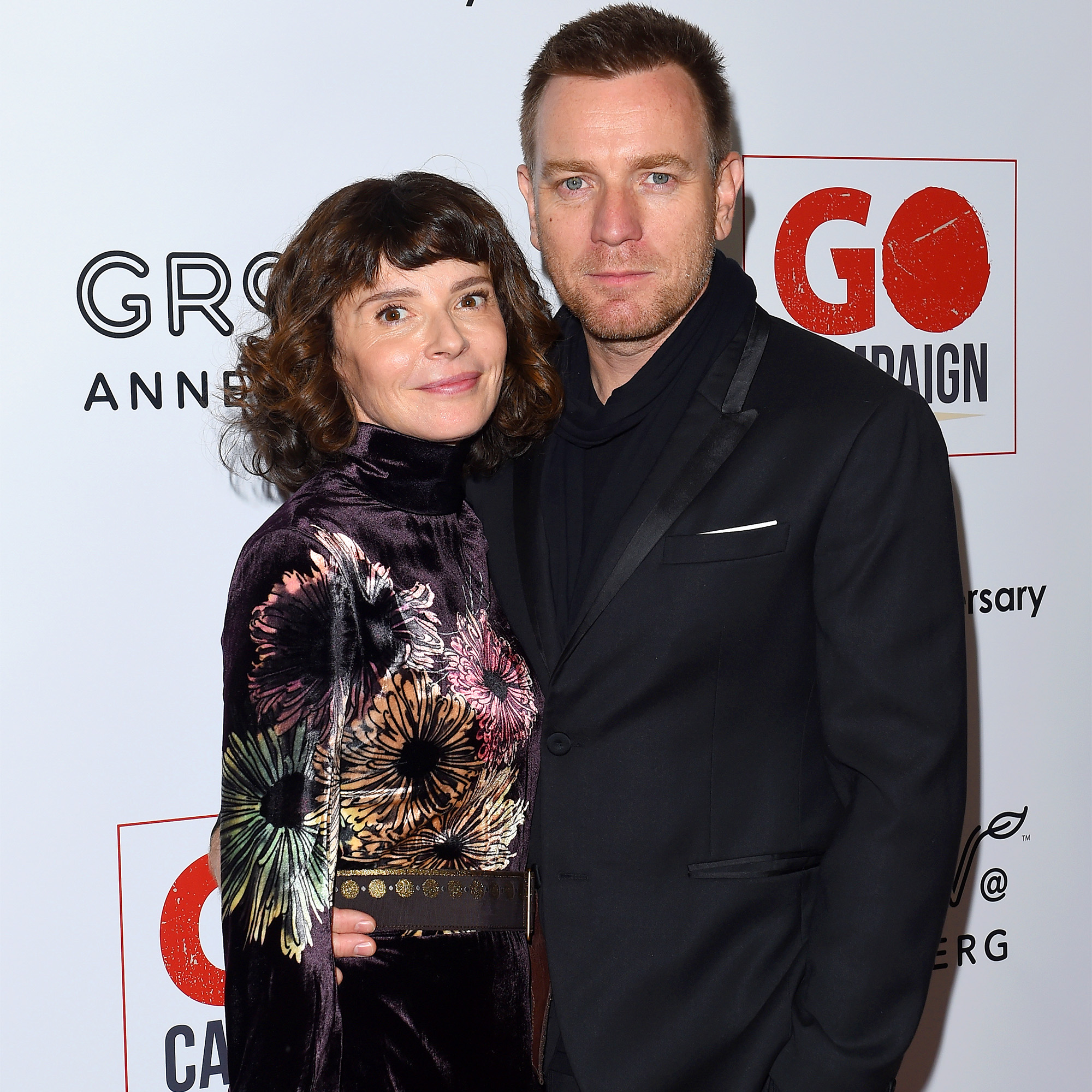 Actor Ewan McGregor and wife Eve Mavrakis