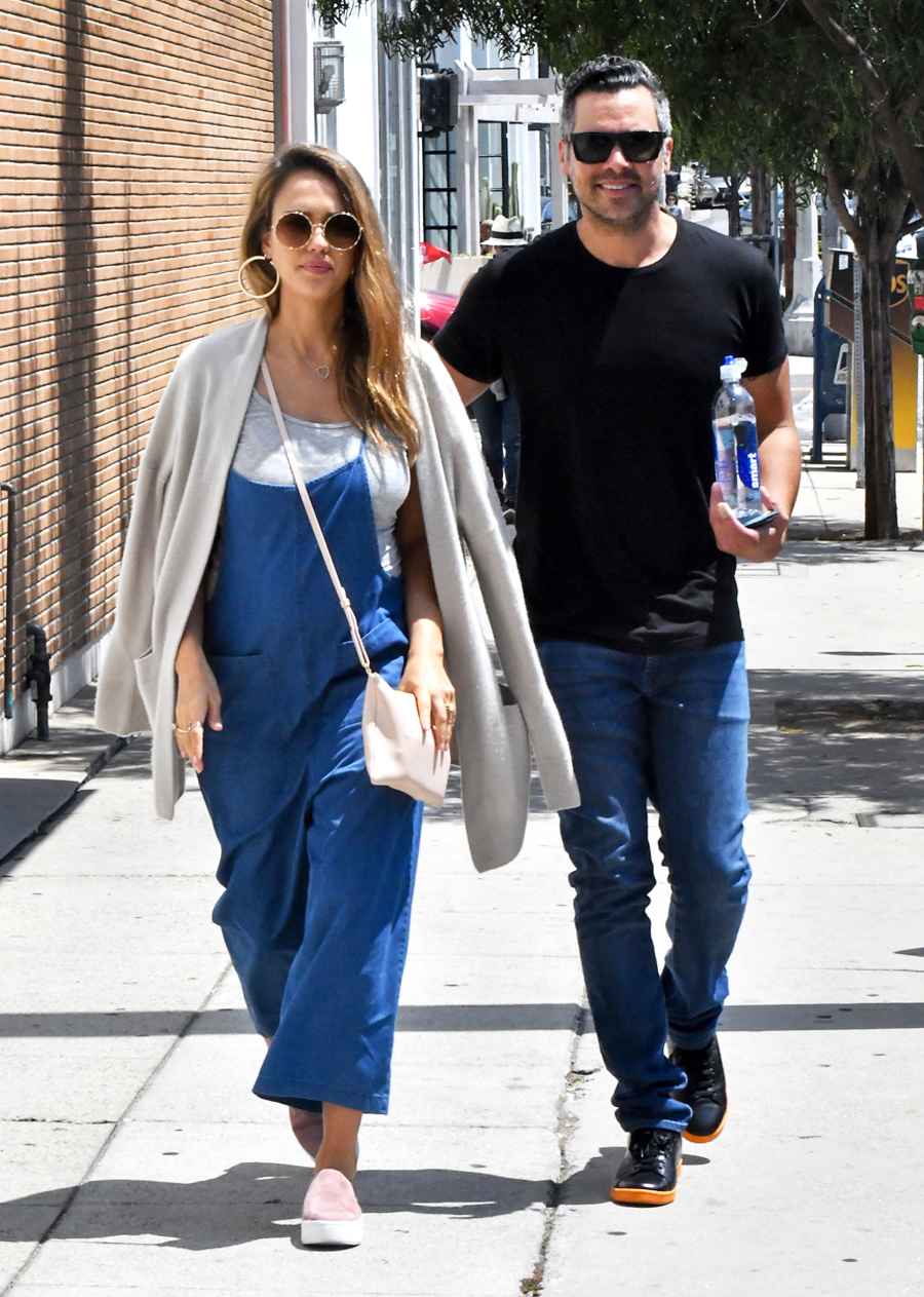 Jessica Alba and Cash Warren