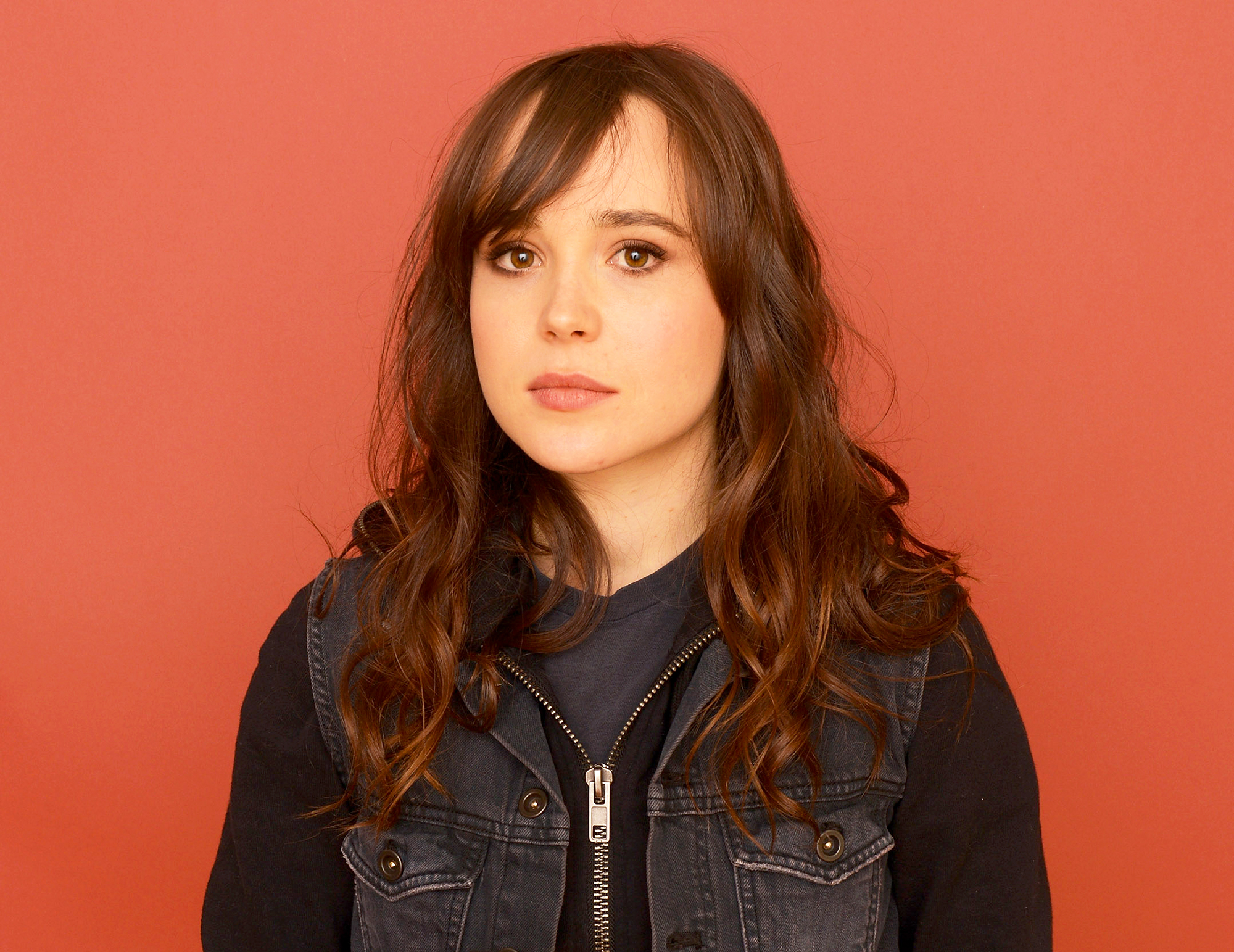 Ellen Page during the 2013 Sundance Film Festival at the Getty Images Portrait Studio at Village in Park City, Utah.