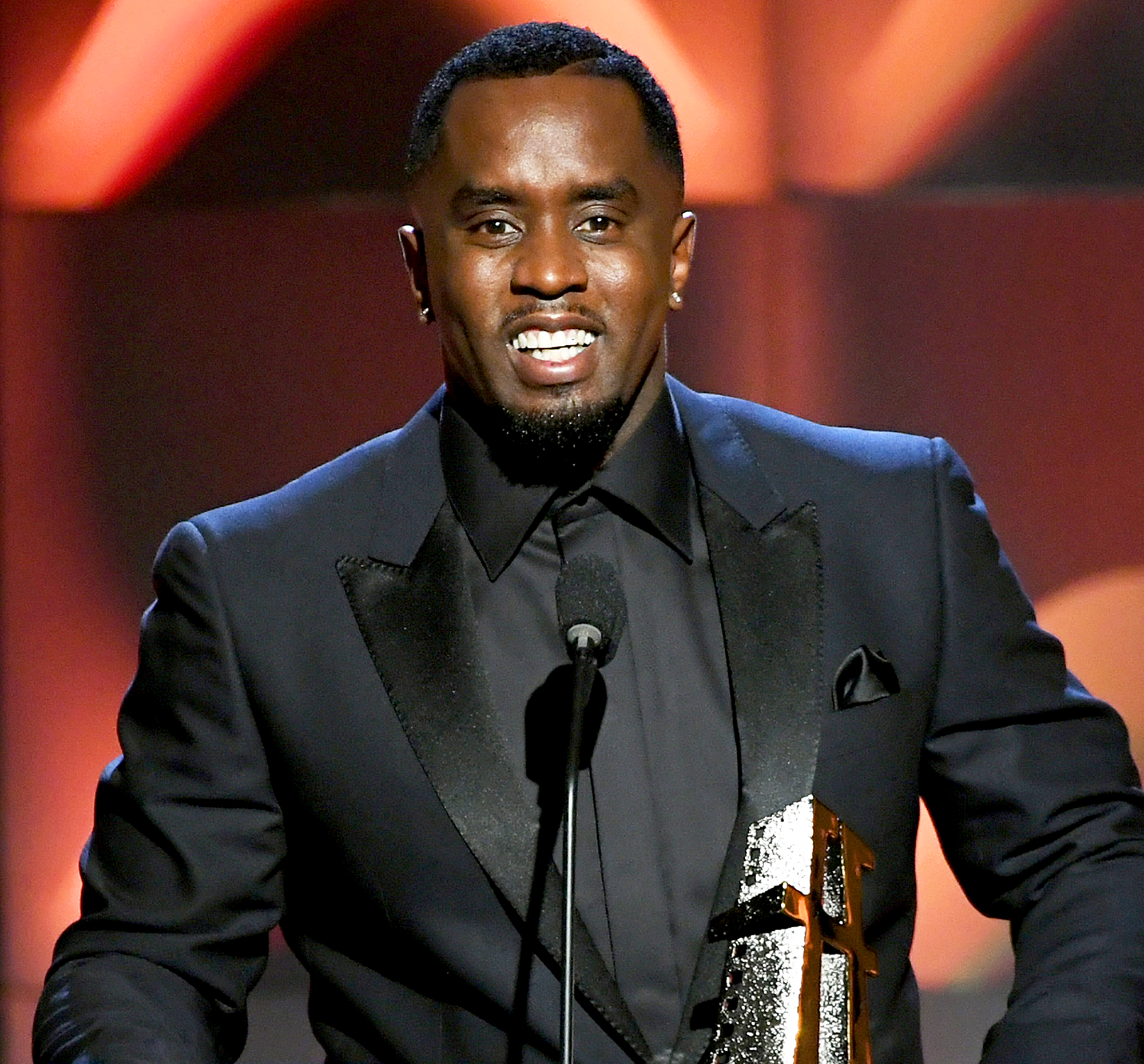 Diddy accepts the Hollywood Documentary Award for 'Can't Stop, Won't Stop: A Bad Boy Story' onstage during the 21st Annual Hollywood Film Awards at The Beverly Hilton Hotel on November 5, 2017 in Beverly Hills, California.