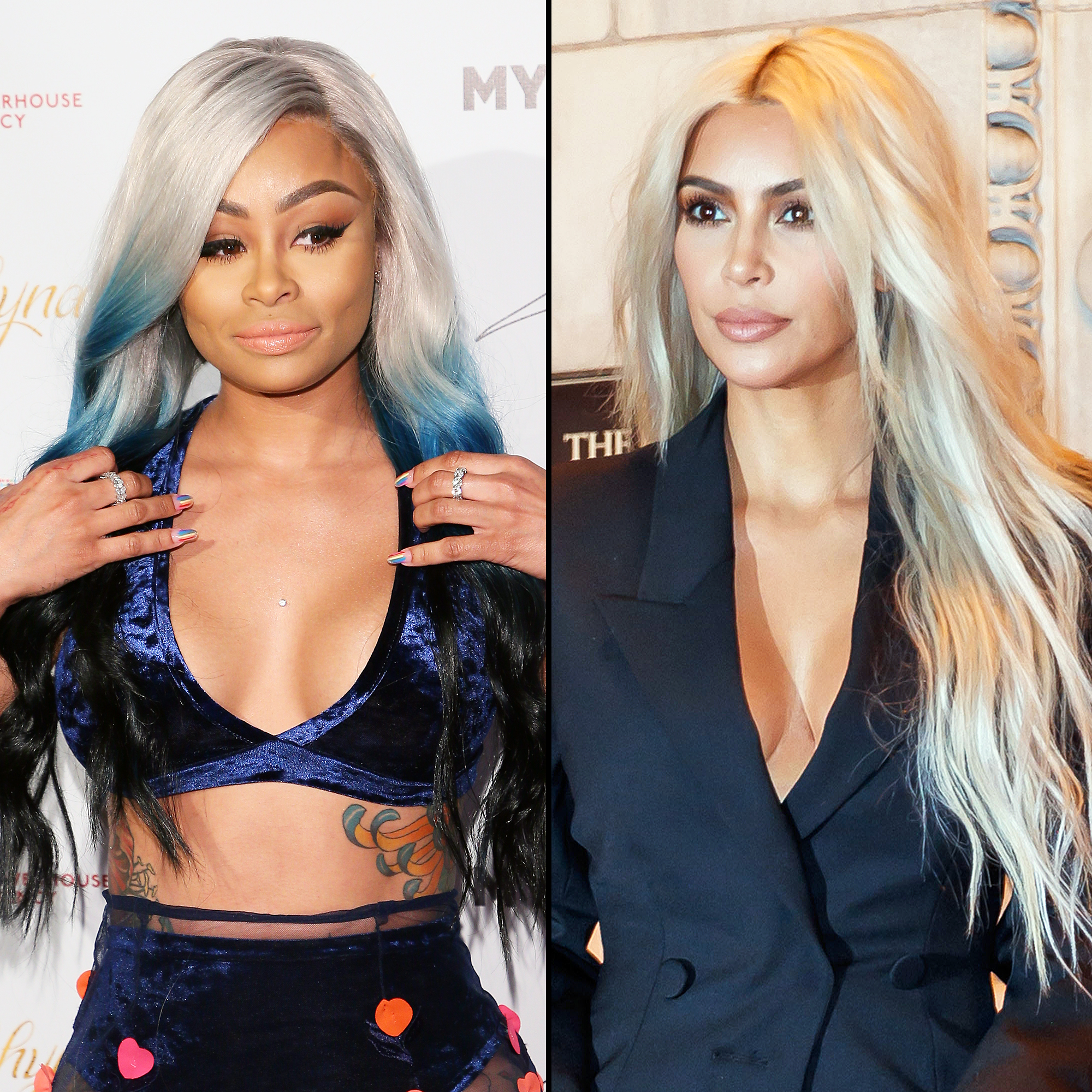 Blac Chyna Kim Kardashian