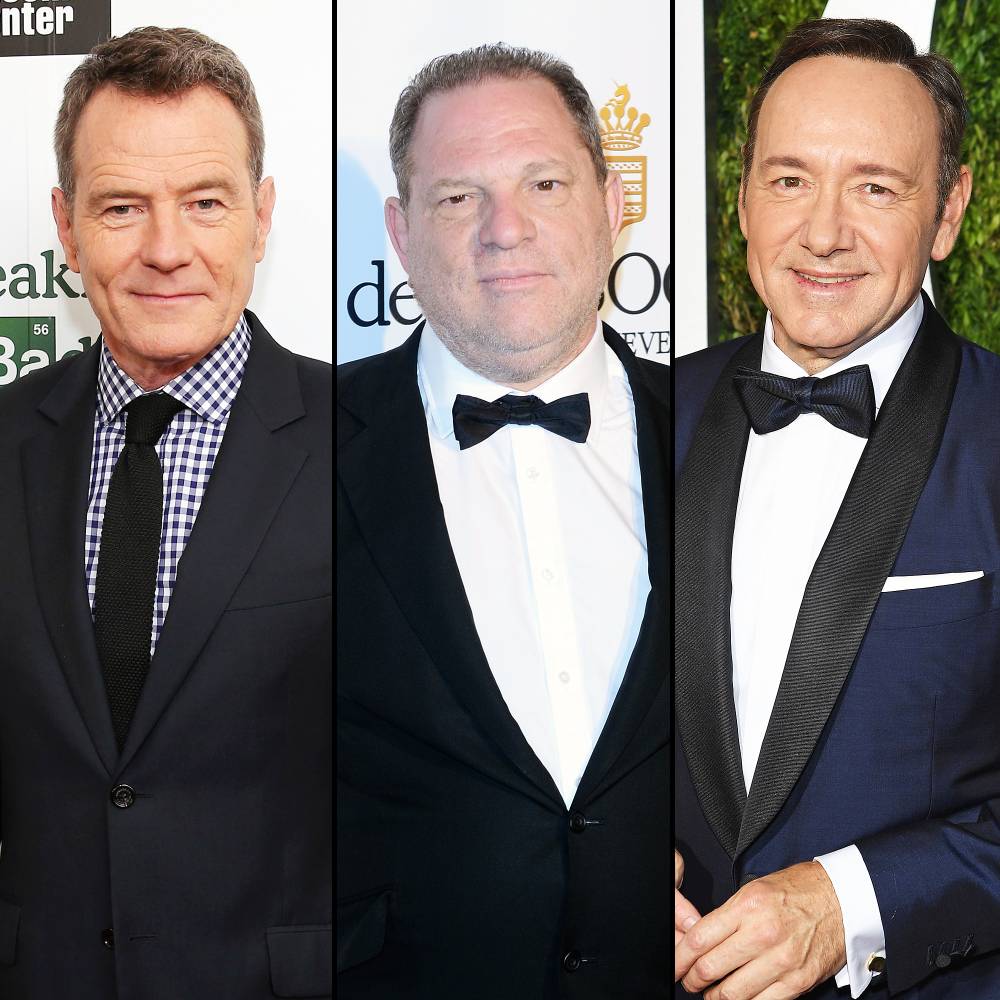 Bryan Cranston Harvey Weinstein Kevin Spacey