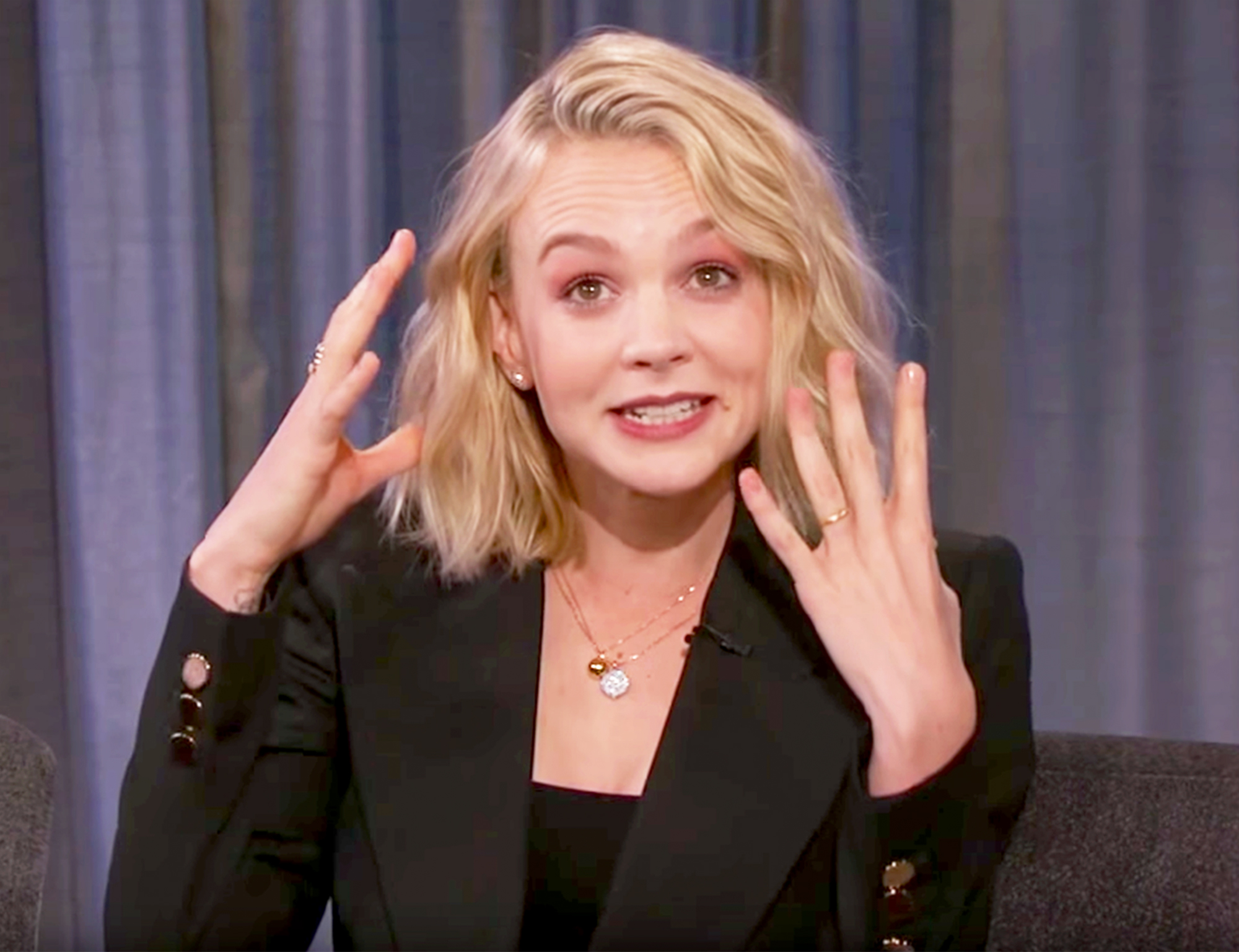 Carey Mulligan Jimmy Kimmel Live