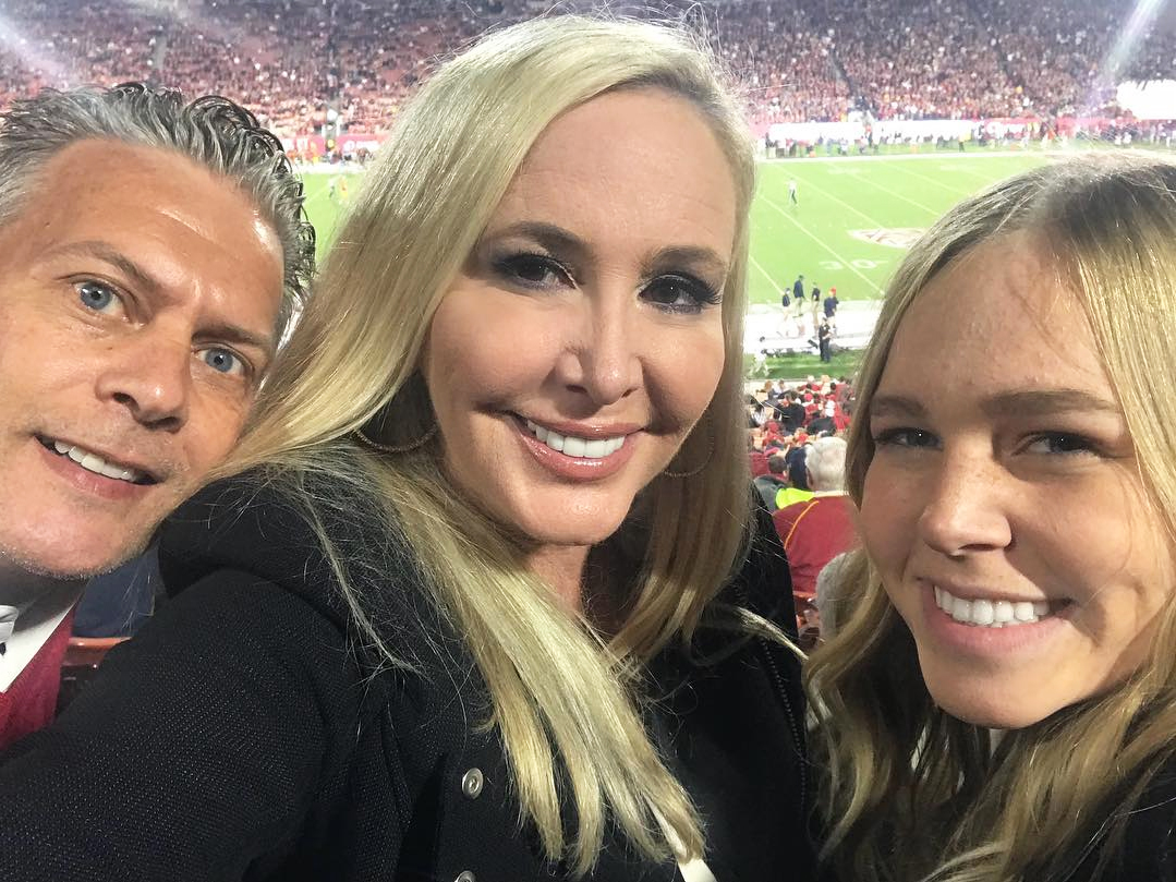 David Beador Shannon Beador daughter Sophie.