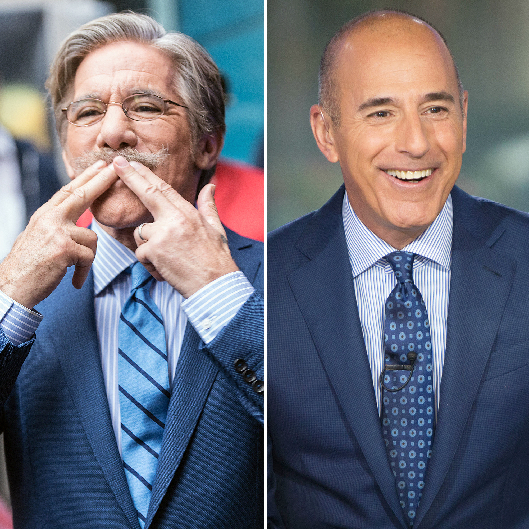 Geraldo Rivera Matt Lauer