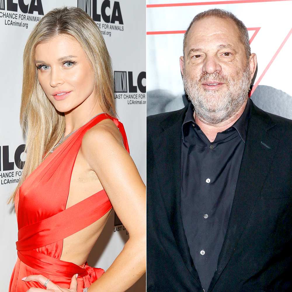 Joanna Krupa and Harvey Weinstein