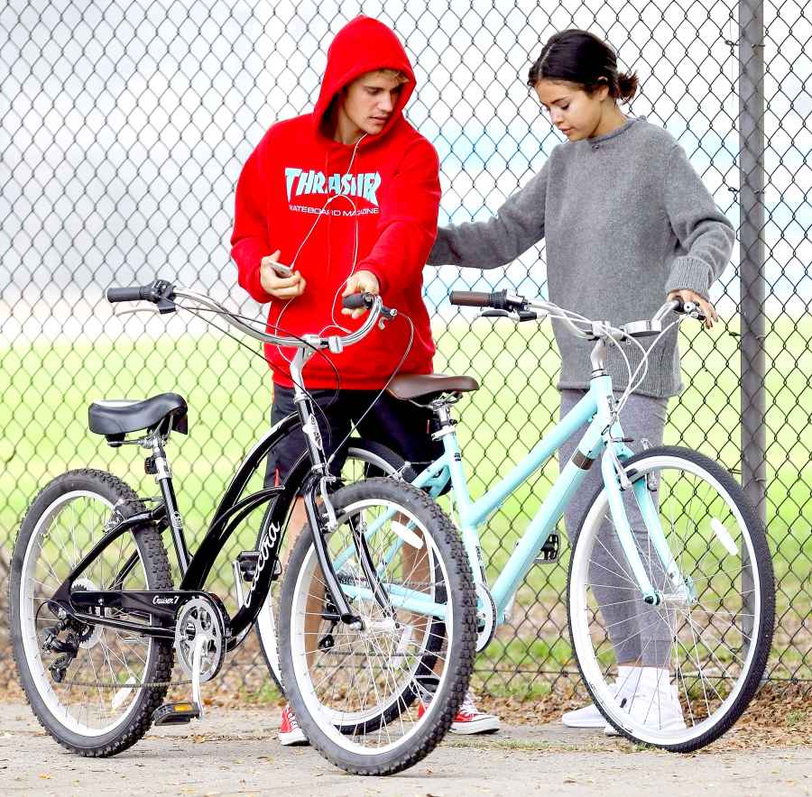 selena-gomez-justin-bieber-biking