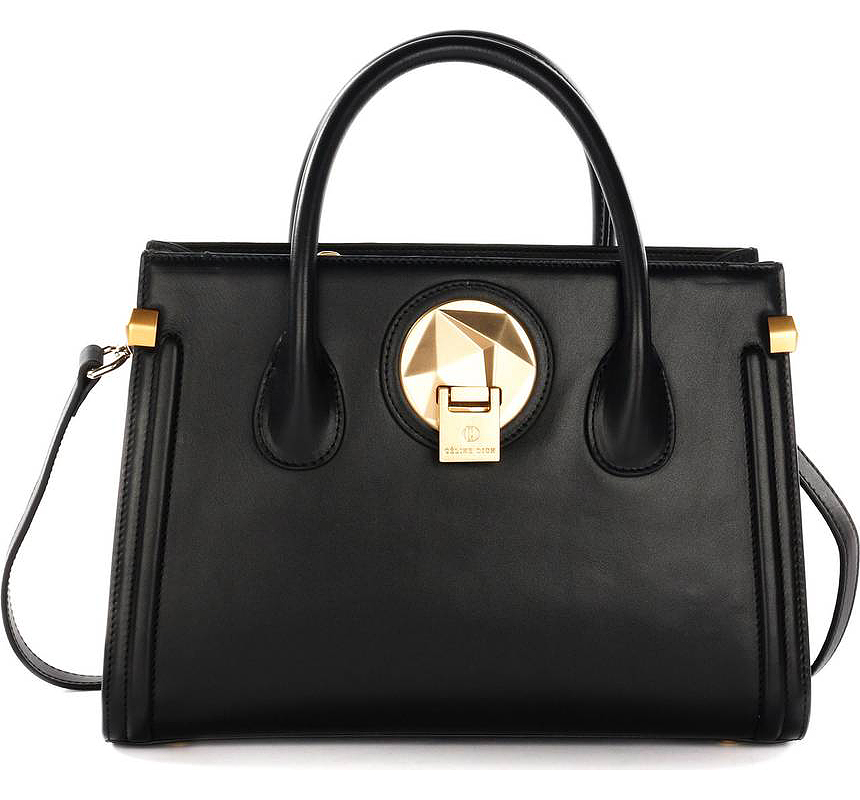 Céline Dion Octave Leather Satchel