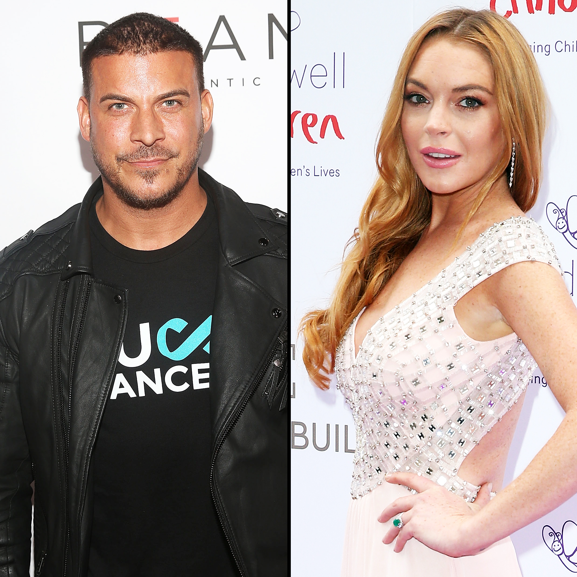 Jax Taylor and Lindsay Lohan