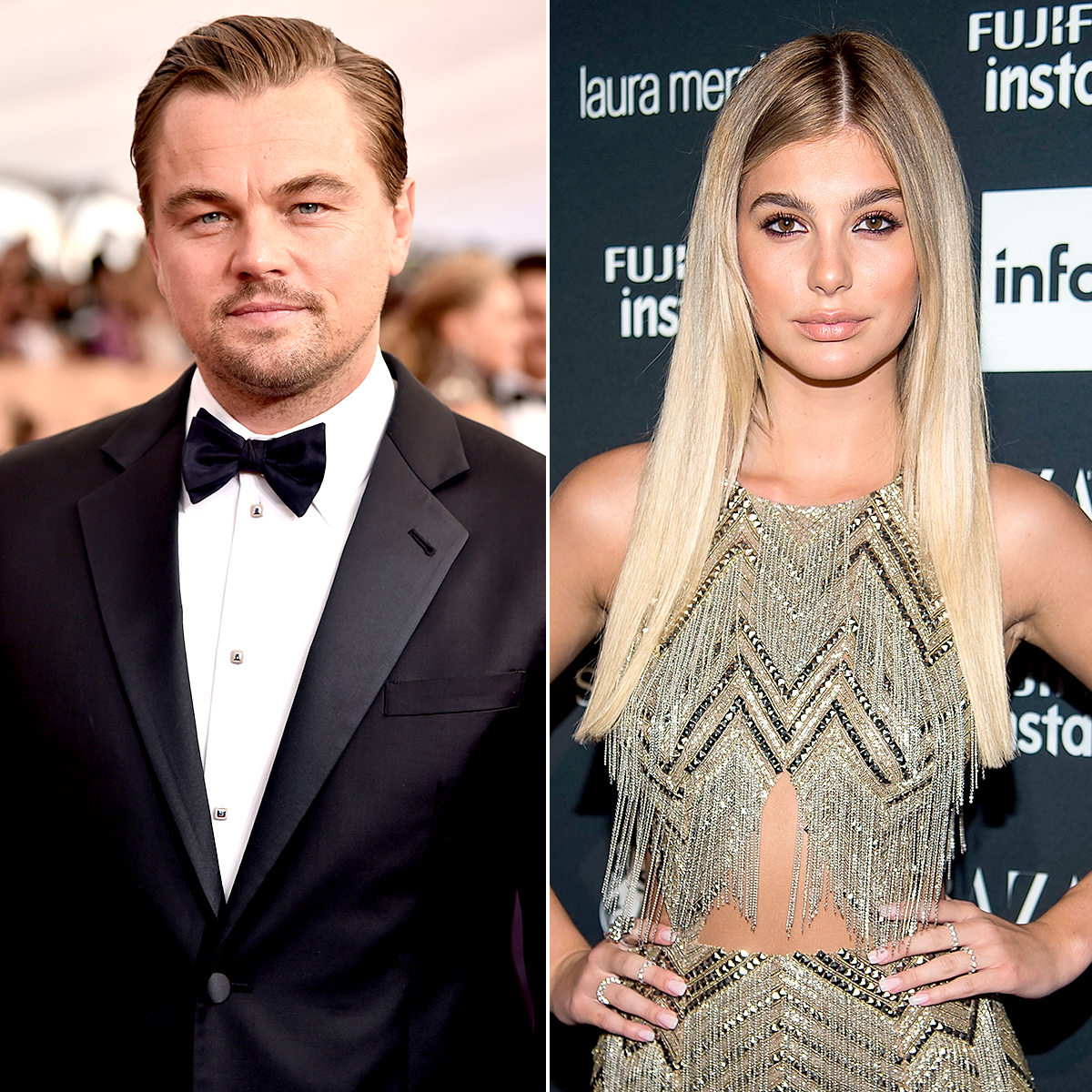 Leonardo DiCaprio and Cami Morrone hooking up