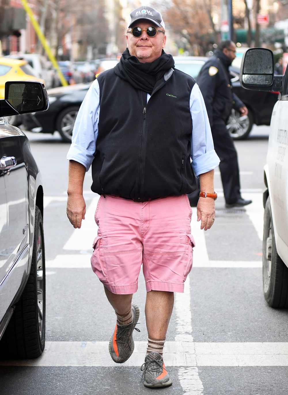 Mario Batali in New York City on December 20, 2017