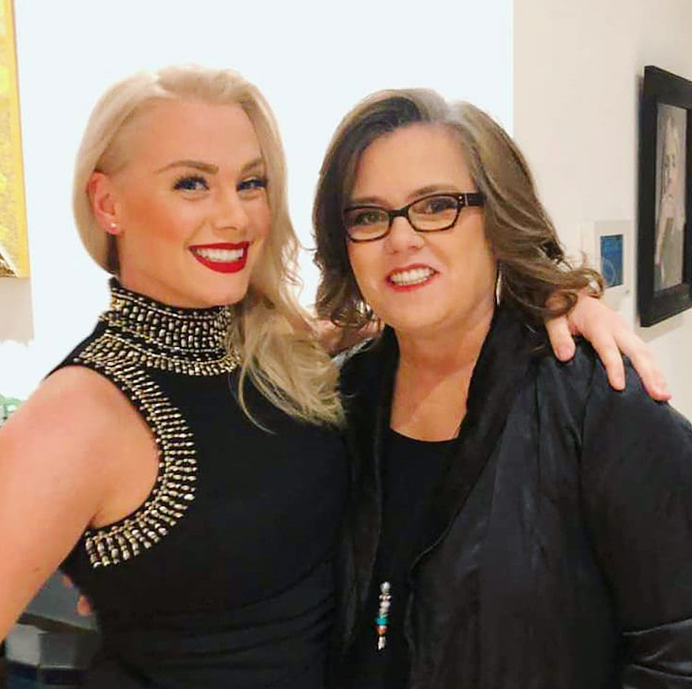Elizabeth Rooney and Rosie O'Donnell