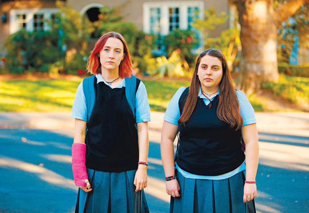 Saoirse Ronan and Beanie-Feldstein in ‘Lady Bird‘