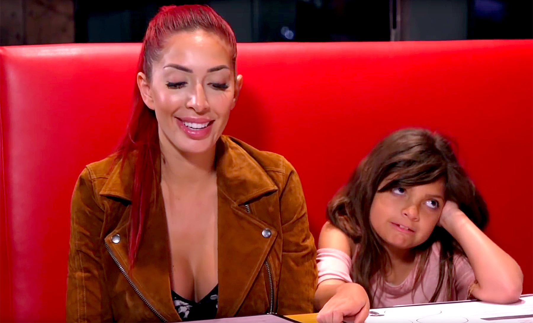 Farrah Abraham and daughter Sophia