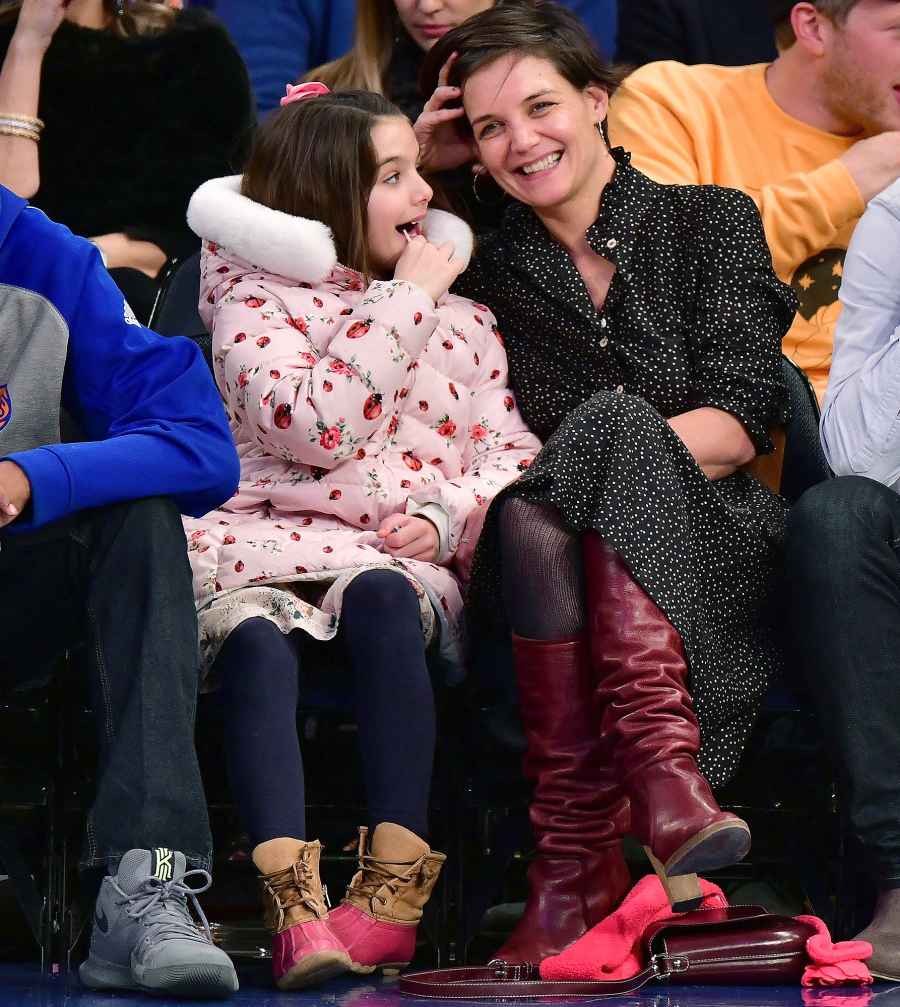 Suri Cruise, Katie Holmes, Madison Square Garden, Oklahoma City Thunder, New York Knicks