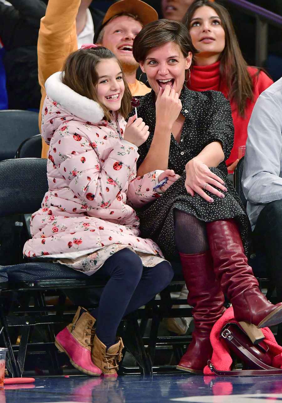 Suri Cruise, Katie Holmes, Madison Square Garden, Oklahoma City Thunder, New York Knicks