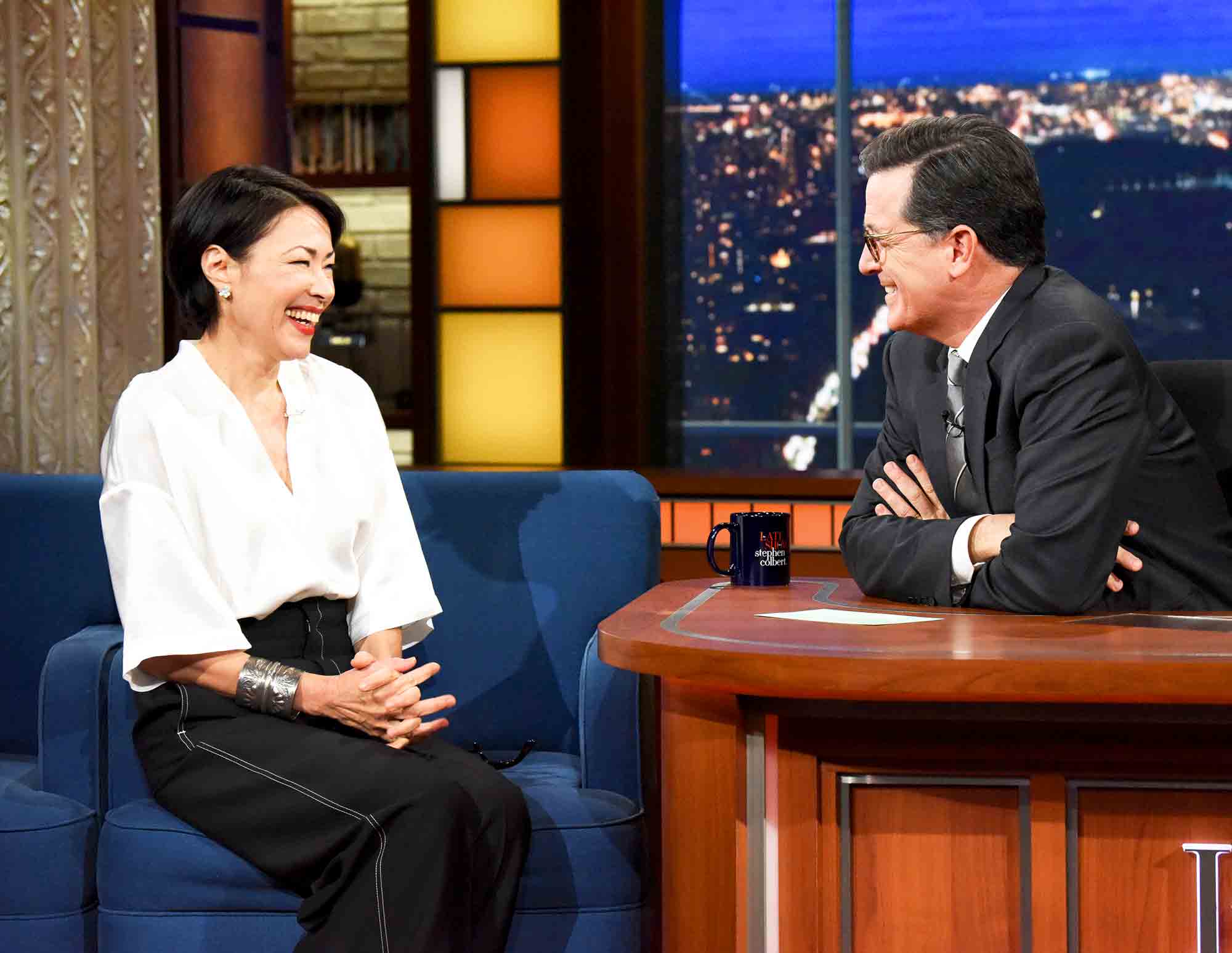Ann Curry on ‘The Late Show with Stephen Colbert‘