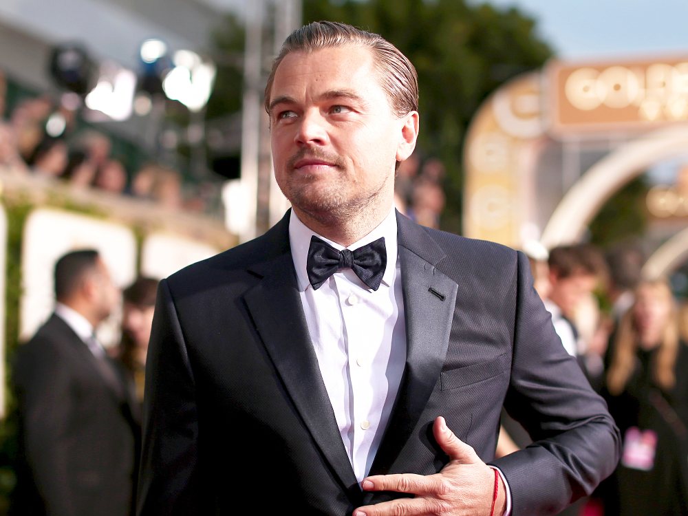 Leonardo DiCaprio arrives to the 73rd Annual Golden Globe Awards held at the Beverly Hilton Hotel in Beverly Hills, California.