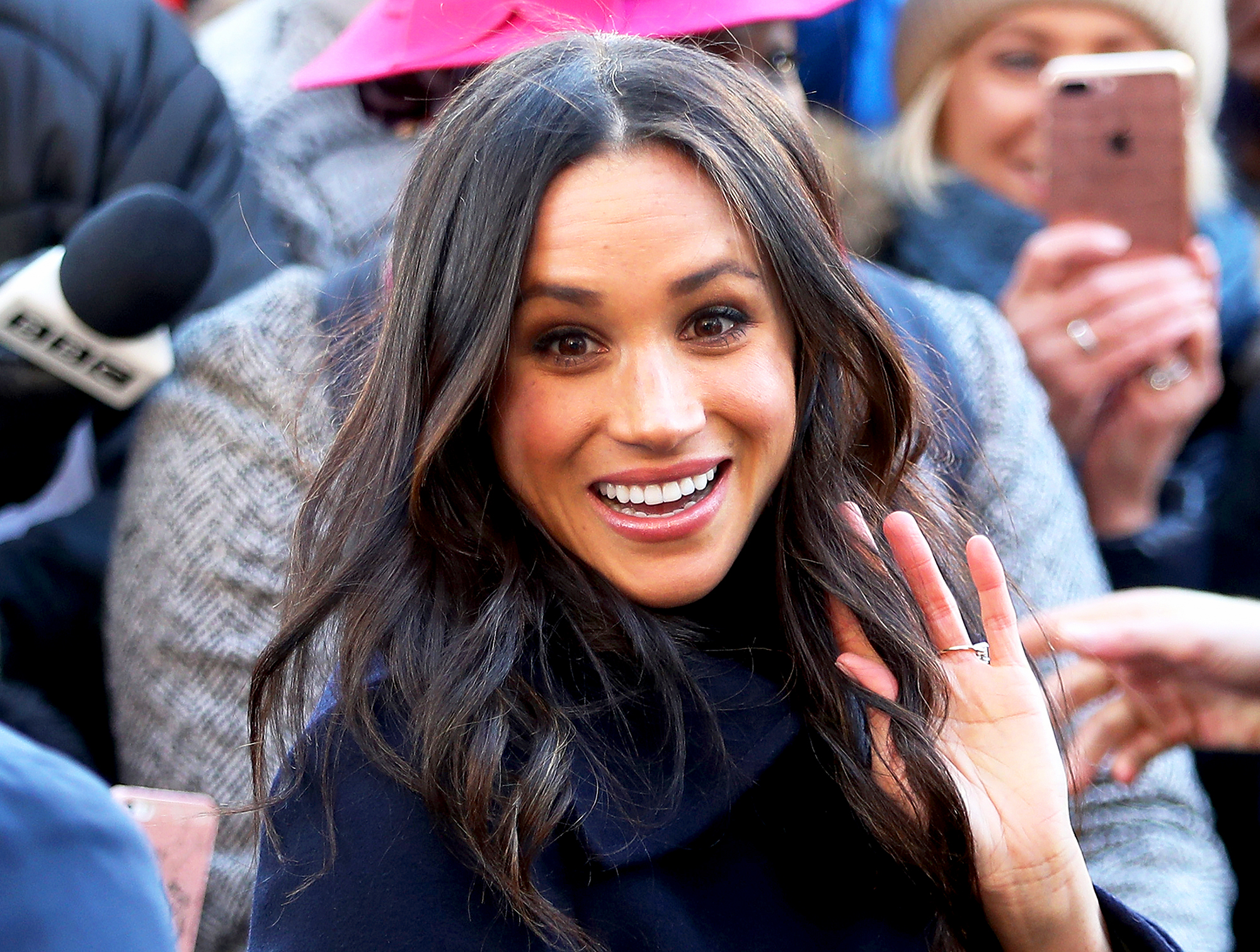Meghan Markle attends the Terrance Higgins Trust World AIDS Day charity fair on December 1, 2017 in Nottingham, England.