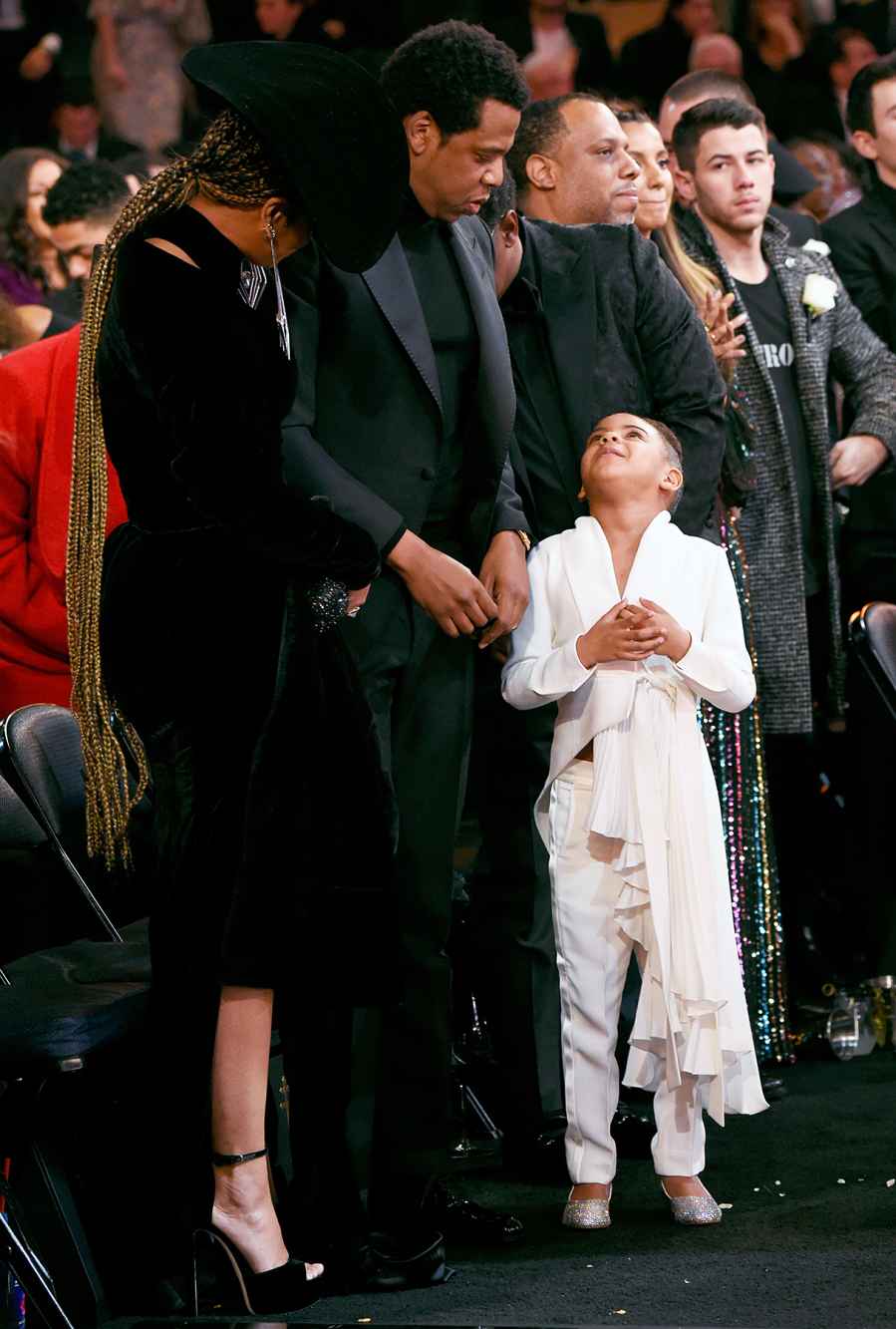 Jay-Z Blue Ivy Beyonce Grammys 2018