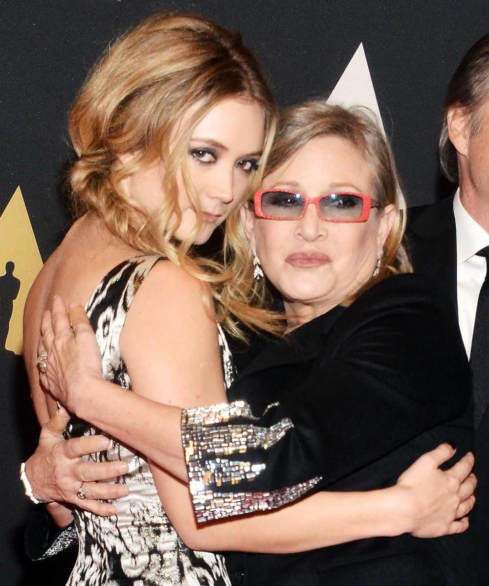 Carrie Fisher Wins Posthumous Billie Lourd