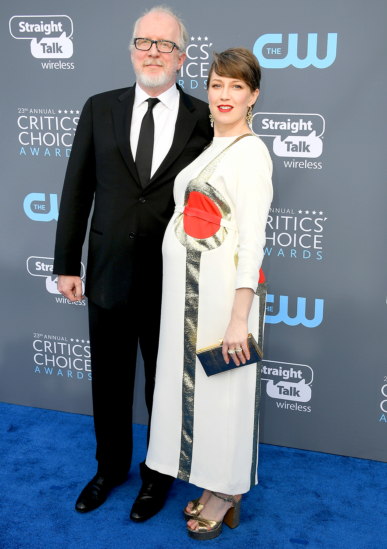 Carrie-Coon-expecting-with-Tracy-Letts