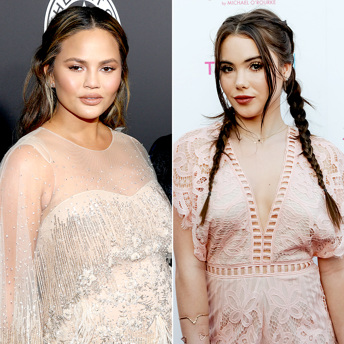 Chrissy Teigen and McKayla Maroney