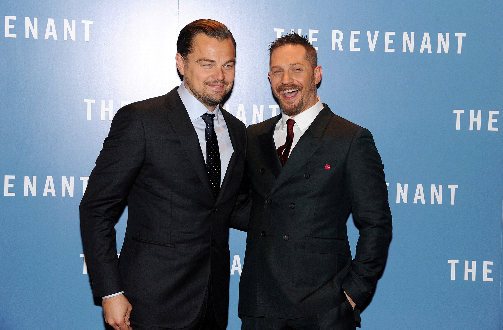 Leonardo DiCaprio and Tom Hardy