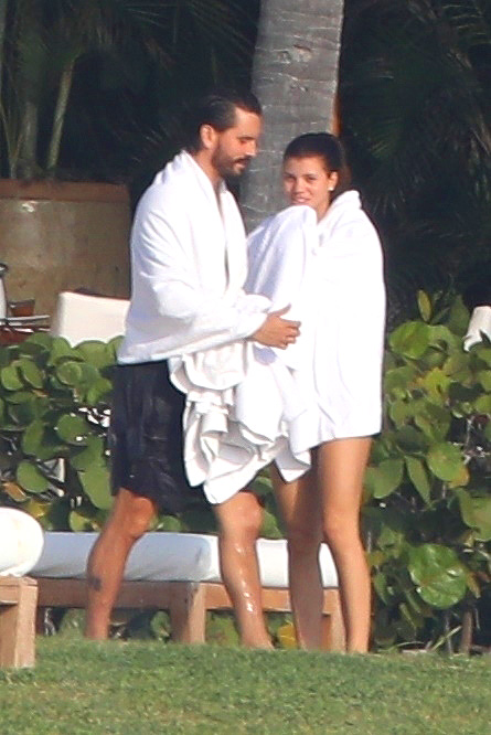 Sofia Richie and Scott Disick Mexico