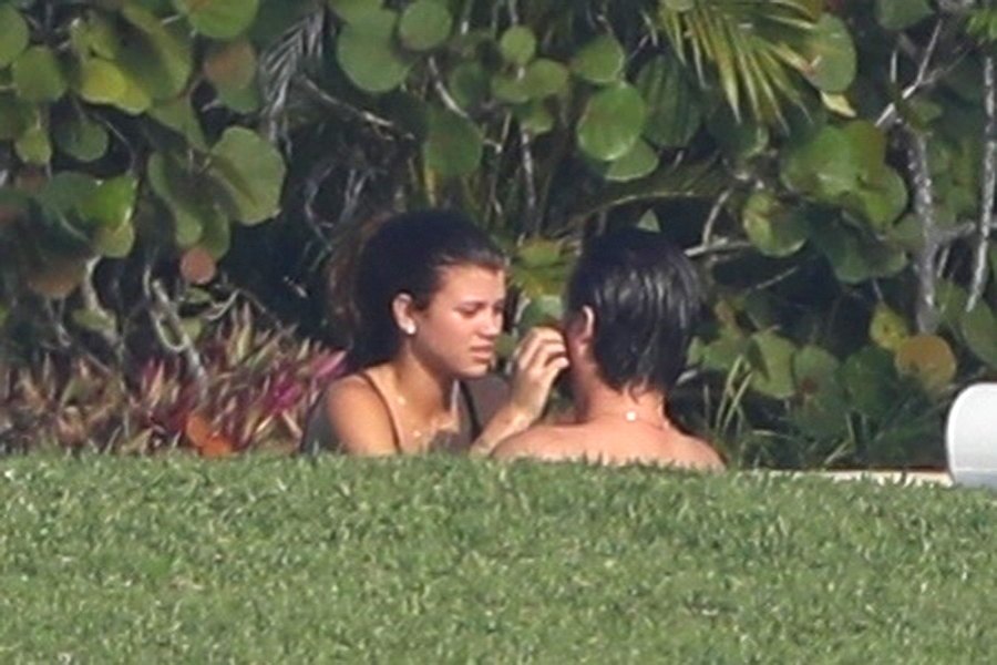 Sofia Richie and Scott Disick Mexico