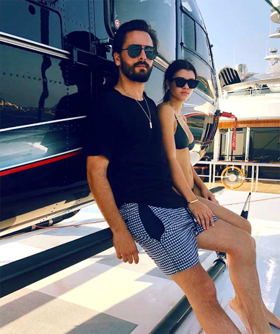 Sofia Richie and Scott Disick Mexico