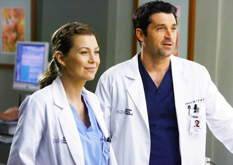 Ellen Pompeo Patrick Dempsey Grey's Anatomy