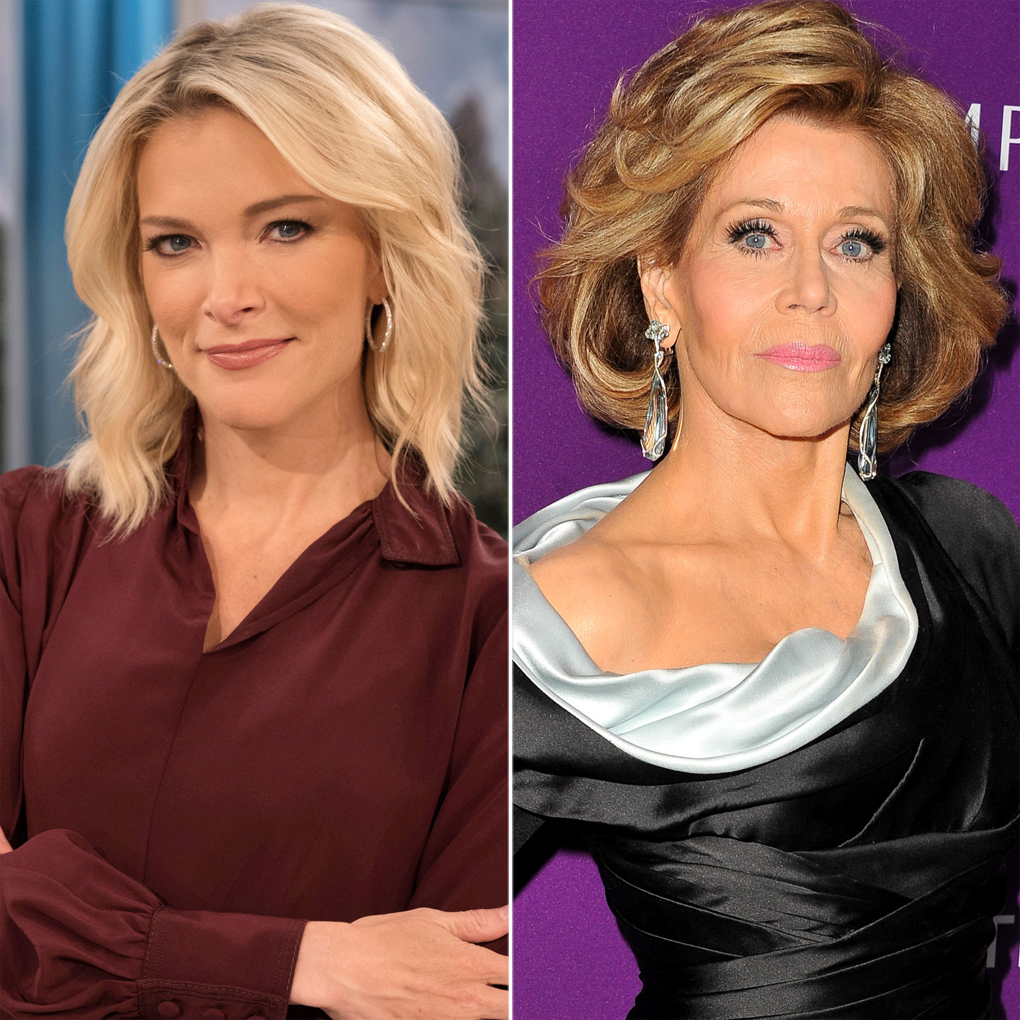 Megyn Kelly and Jane Fonda