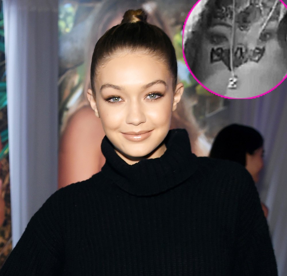 Gigi Hadid Zayn Malik eye tattoo