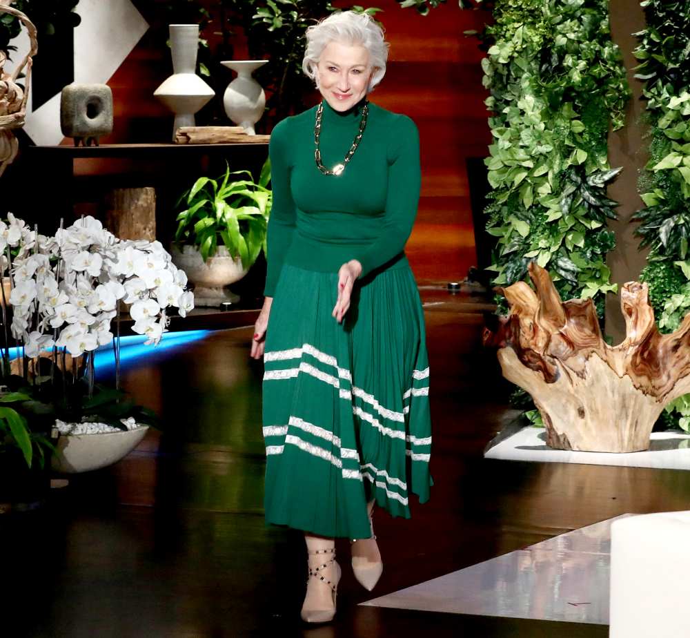 Helen Mirren on The Ellen DeGeneres Show