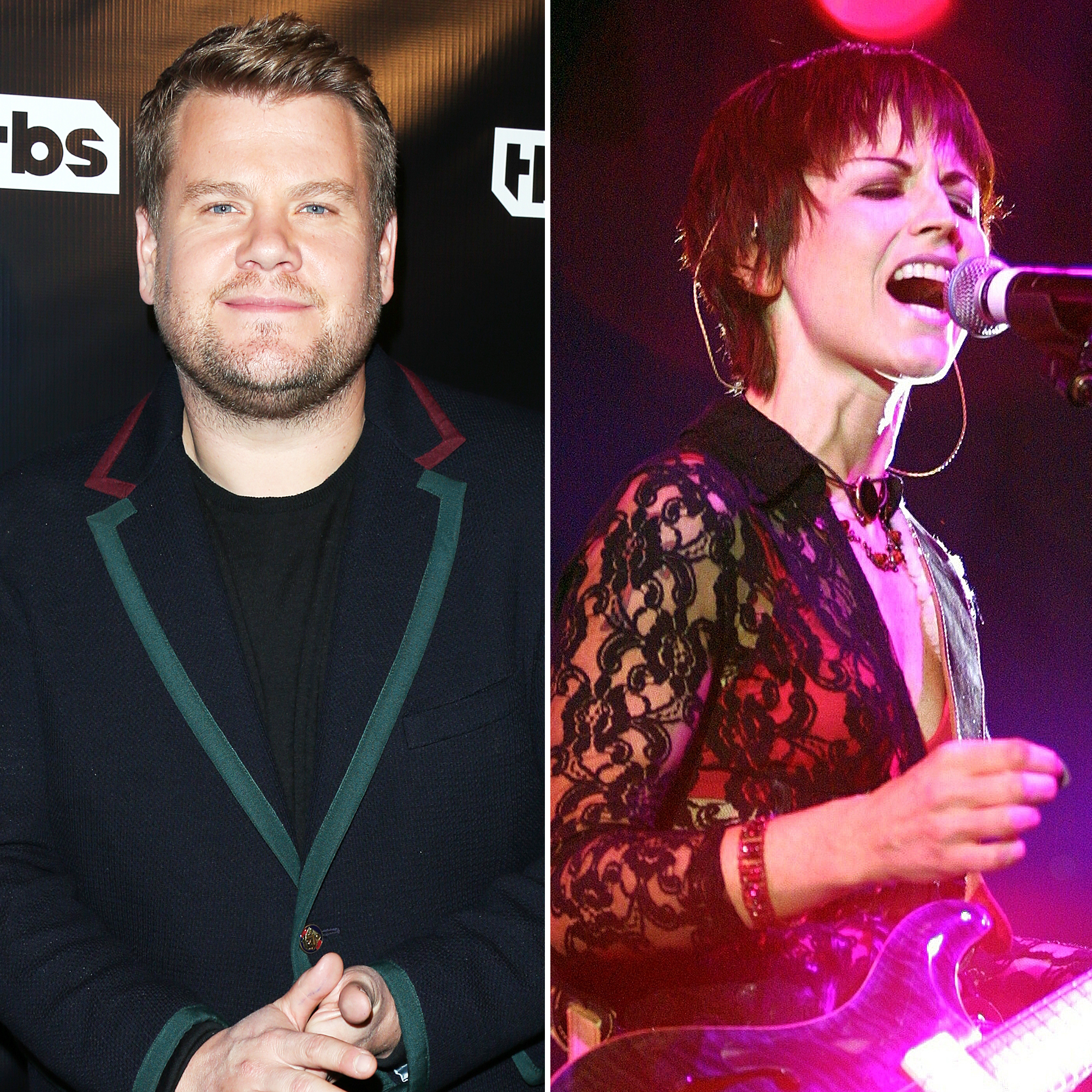 James Corden Dolores O'Riordan