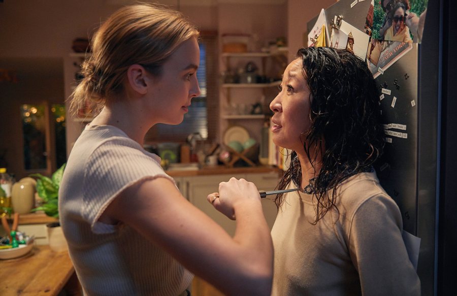 Jodie Comer, Sandra Oh, Killing Eve, BBC America