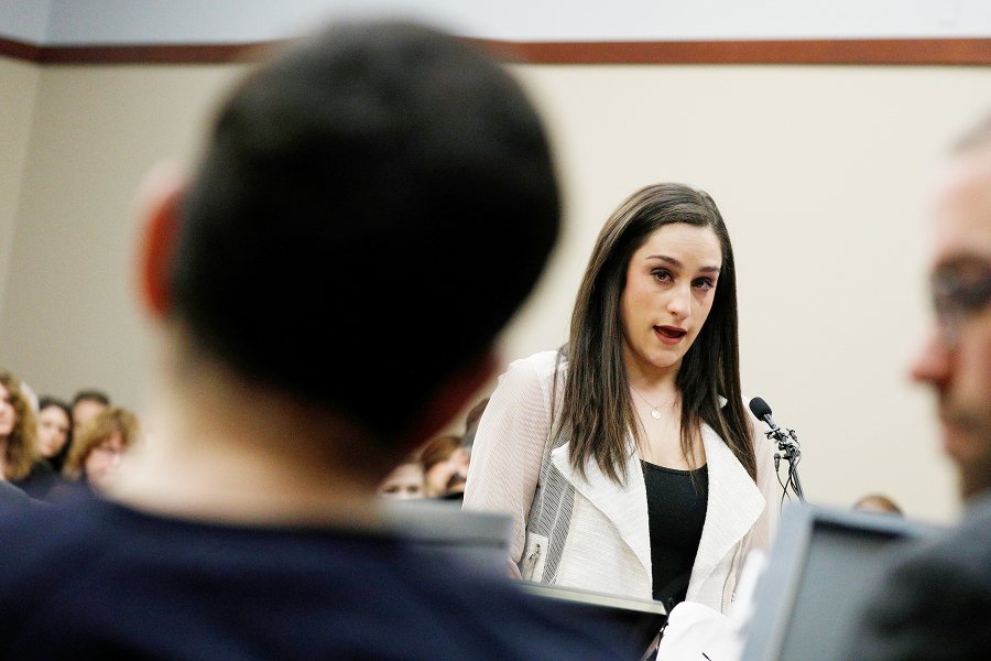 Jordyn Wieber testimony Larry Nassar