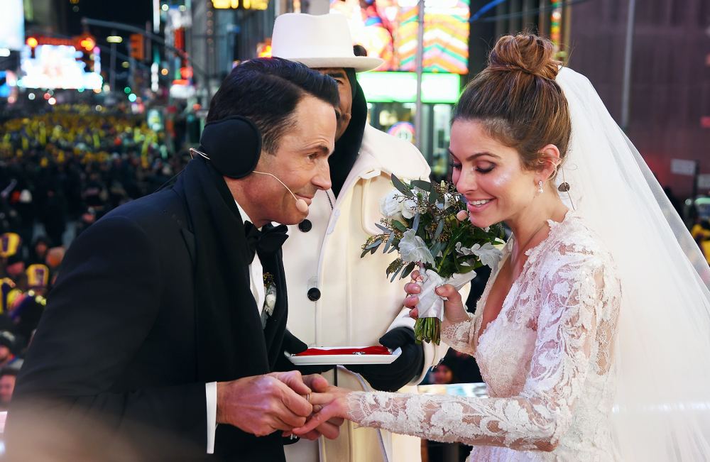 Maria Menounos Keven Undergaro New Year's Eve Wedding