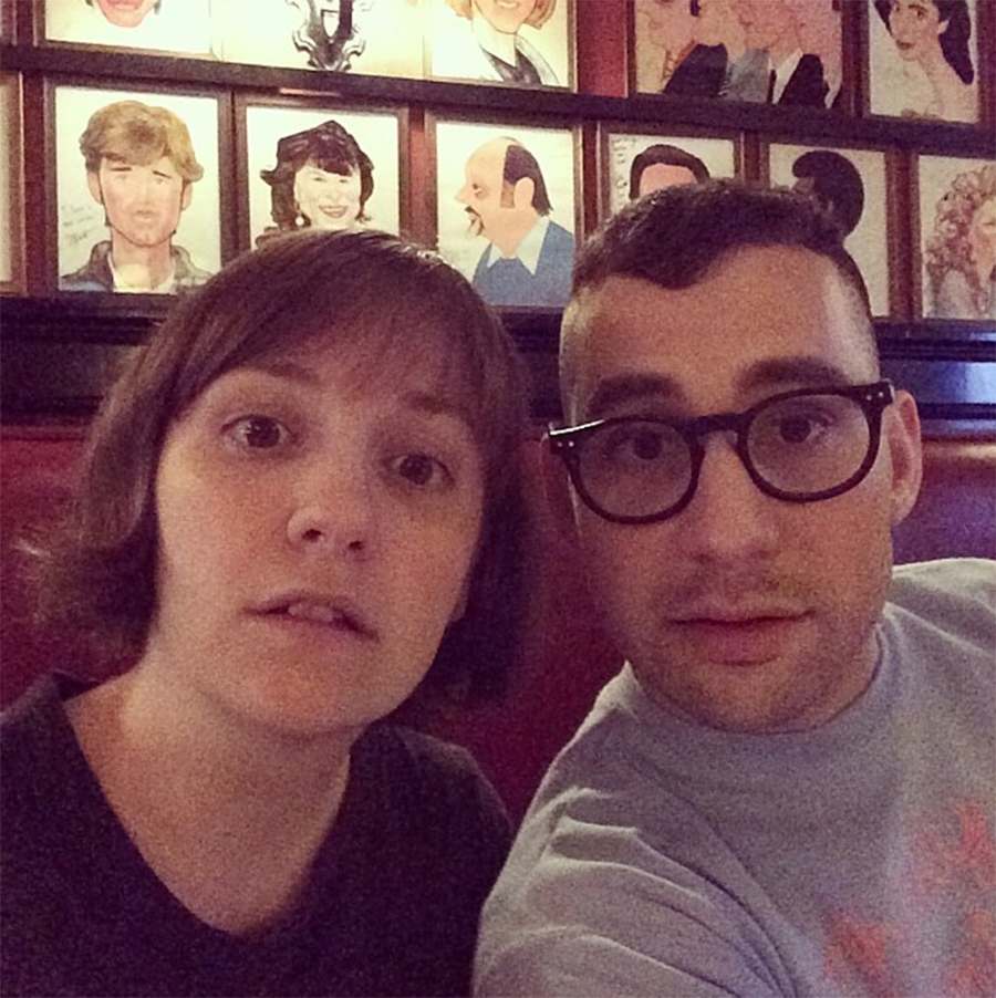 Lena Dunham Jack Antonoff The Way They Were